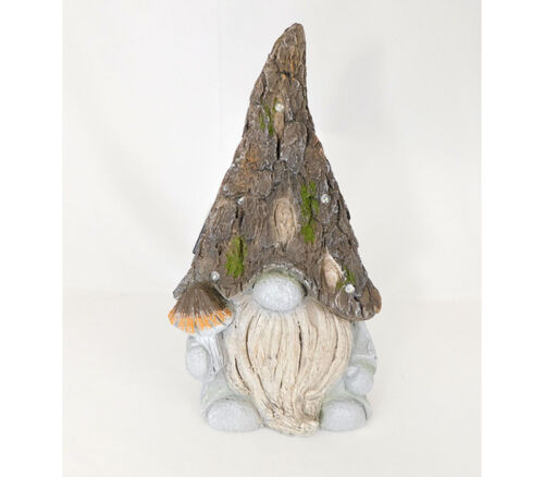 Festive Gnome Plaid Hat - Solar Powered