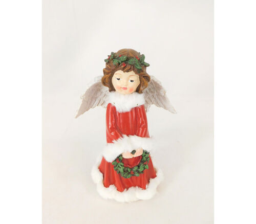 Resin Angel with Wreath