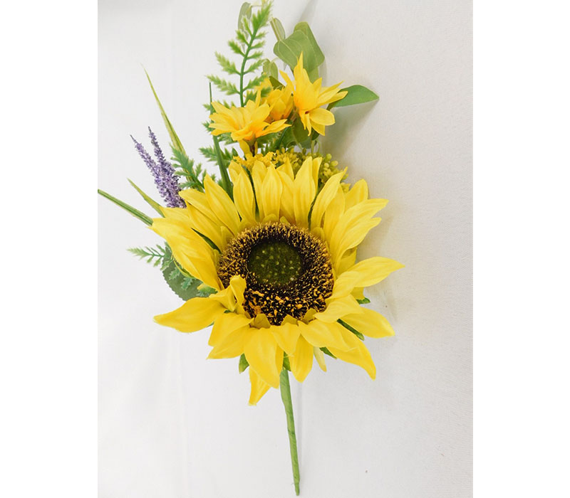 Pick - Sunflower with Ferns - 16-inch