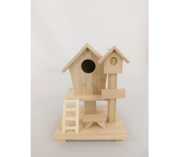 Wood Bird House - Treehouse