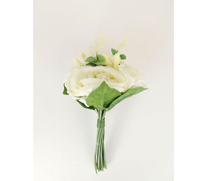 Rose Cabbage and Rose Bouquet - 14-inch