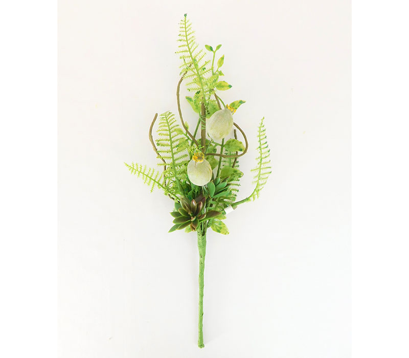 Fern and Succulent Pick - 20-inch
