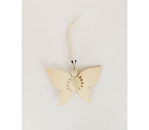 Hanging Wooden Butterflies - 12 Piece