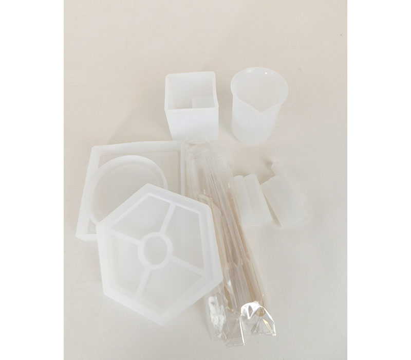 Resin Coaster Mold and Accesory Kit