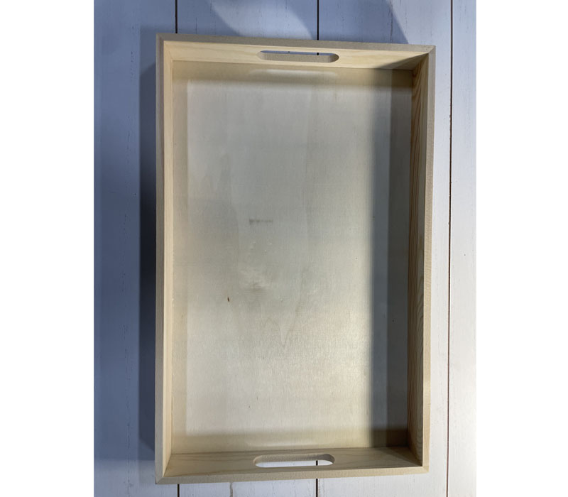 Wooden Rectangle Tray - Large