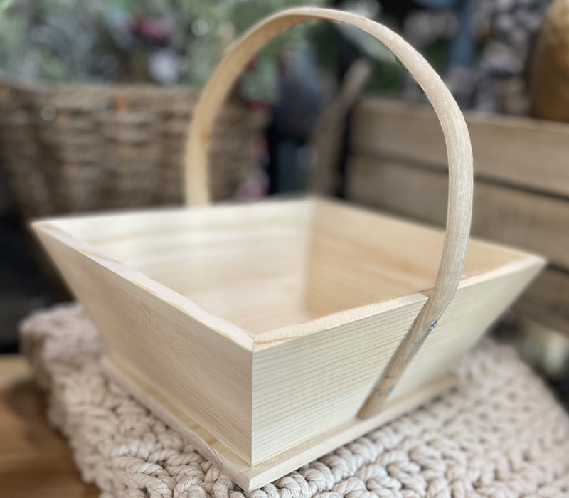 Wooden Basket - Large