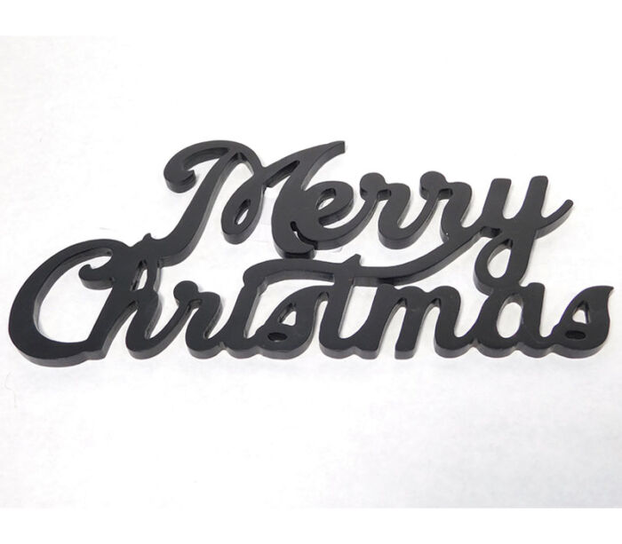 Merry Christmas Wooden Wall Decoration Sign