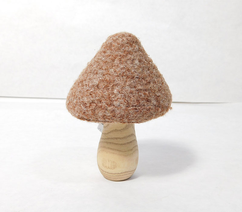 Mushroom Decor - Dark Brown