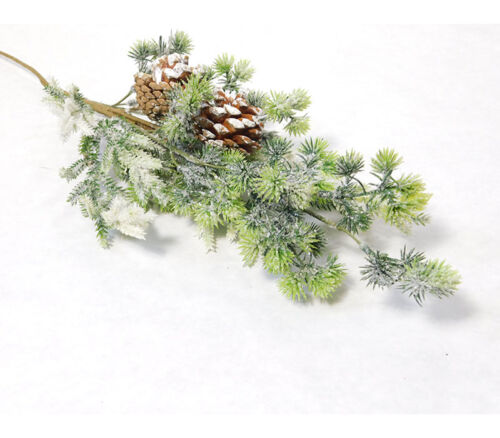 Cedar and Pine Cones Spray - 20-inch