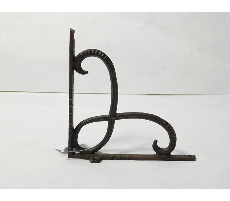 Cast Iron Cat Tail Shaped Wall Hook