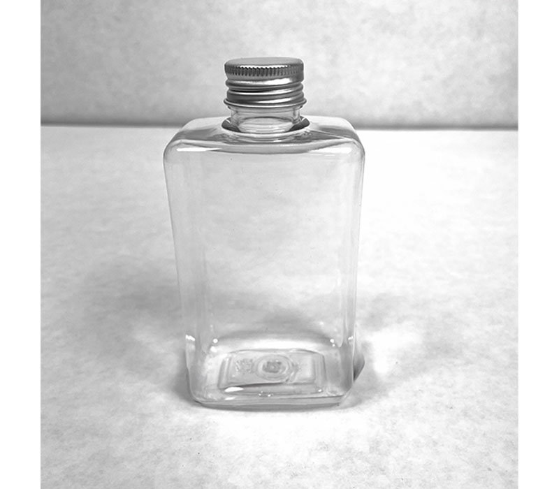 Plastic Jar with Metal Lid - 8-ounce