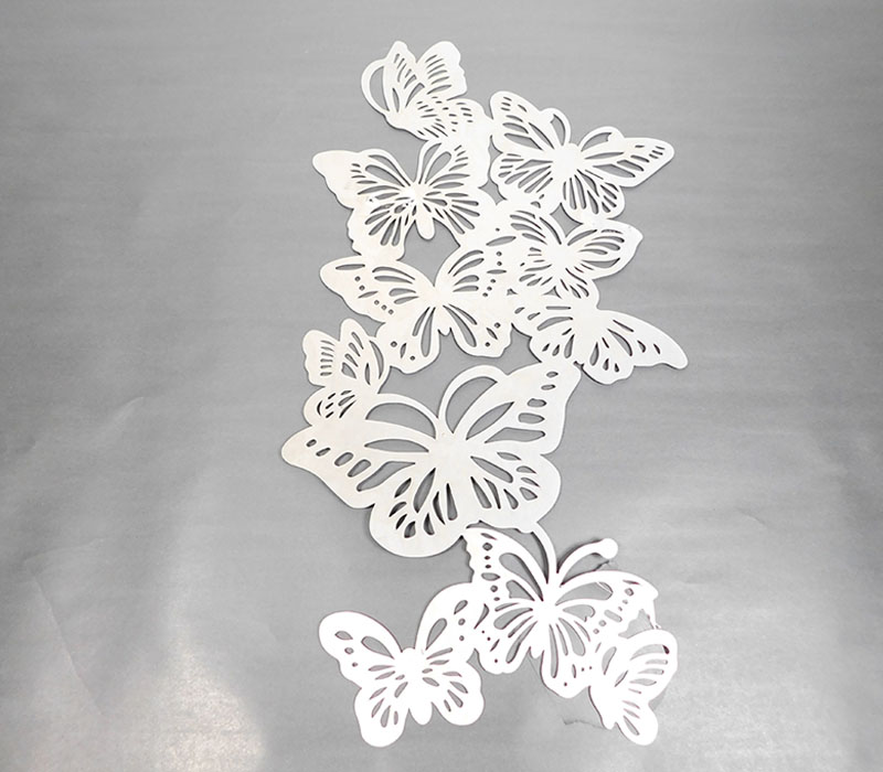 Metal Butterflies Wall Art