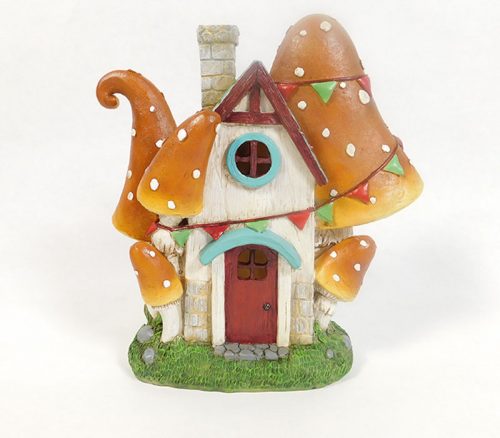 Mushroom Fair House with LED Light