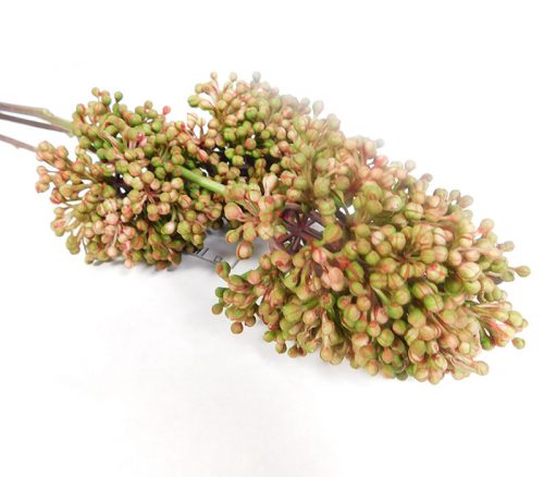 Green Sedum Bush - 22-inch