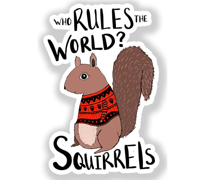 Sticker - Who Rules The World?