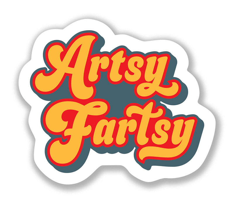 Sticker - Artsy Fartys