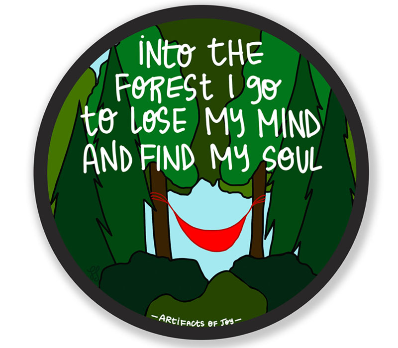 Sticker - Into The Forest