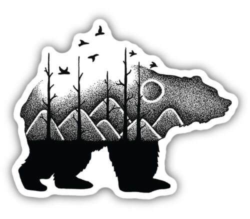 Sticker - Bear Mountain Scene