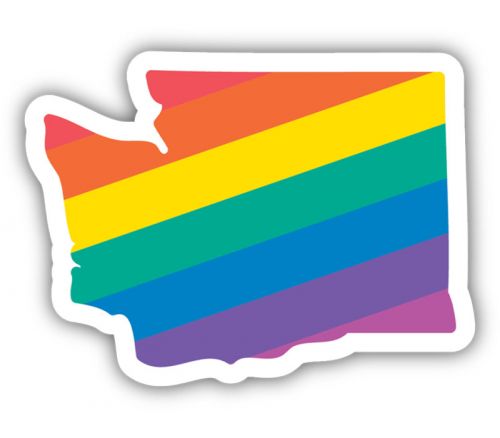 Sticker - Washington Pride