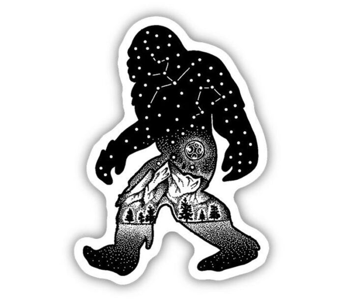 Sticker - Sasquatch Constellation