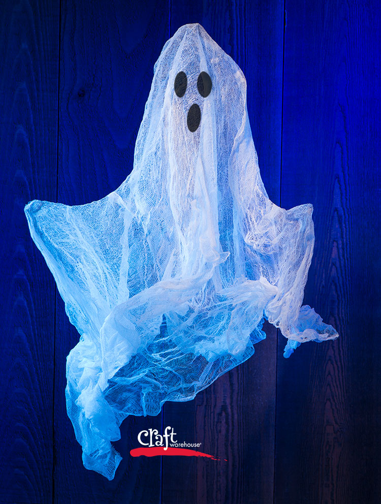 Haunt your House – Make these Awesome Cheesecloth Ghosts