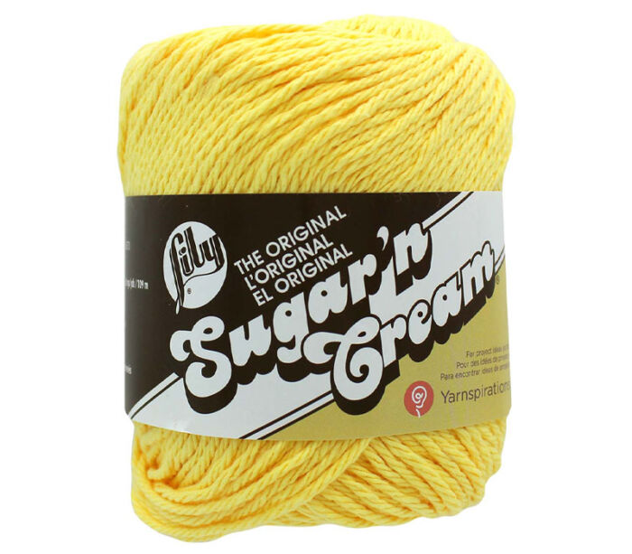 Spinrite Sugar'n Cream Yarn - 2-1/2-ounce - Yellow