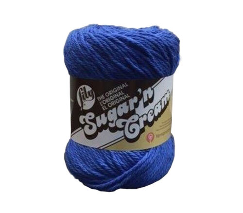 Spinrite Sugar'n Cream Yarn - 2-1/2-ounce - Dazzle Blue
