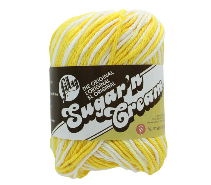 Spinrite Sugar'n Cream Yarn - 2-ounce - Daisy Ombre