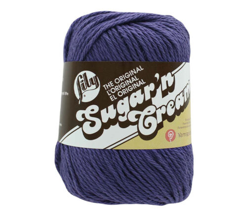 Spinrite Sugar'n Cream Yarn - 2-1/2-ounce - Grape