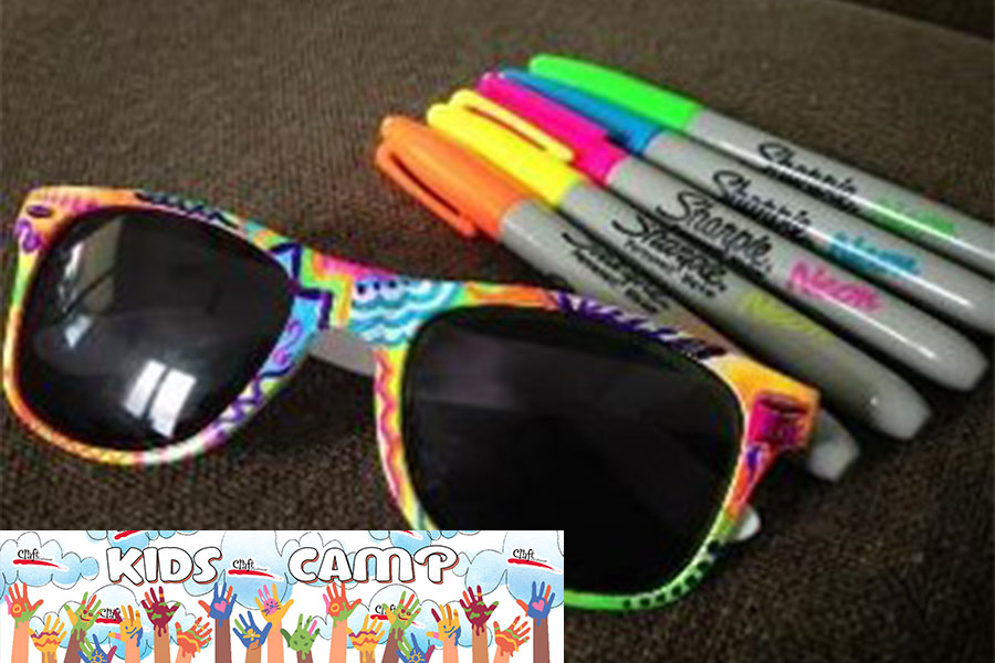 Kids Camp- DIY Sharpie Sunglasses