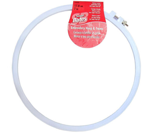 Susan Bates - Luxite Embroidery Hoop Blue 7-inch