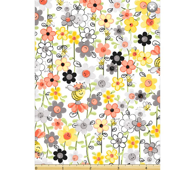 SusyBee Sweet Bees Mini Floral and Bees