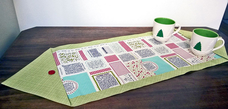 How to make a table runner in ten minutes