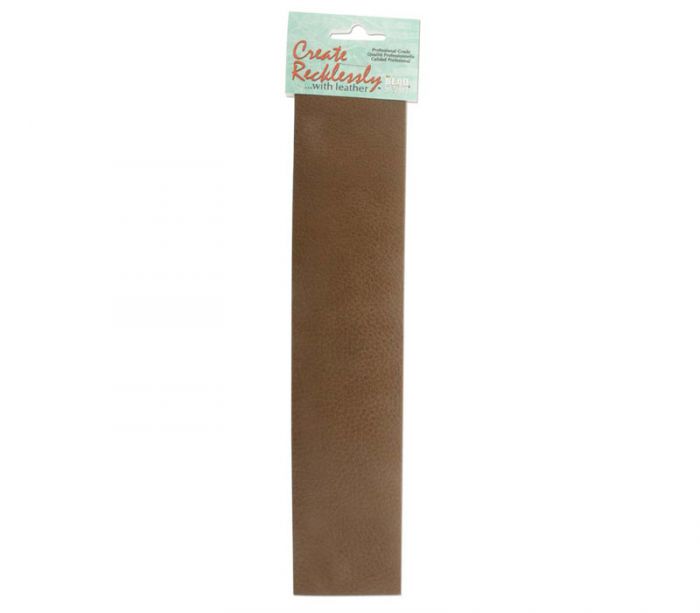 Leather Strip 2mm x 10-inch - Brown