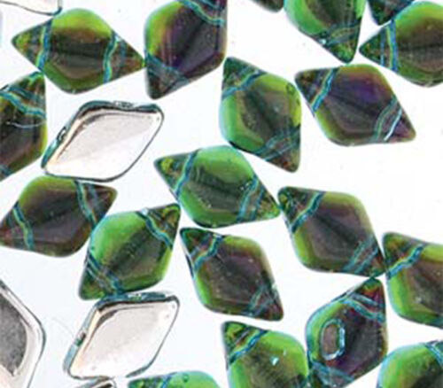 Czech Glass GemDuo Beads
