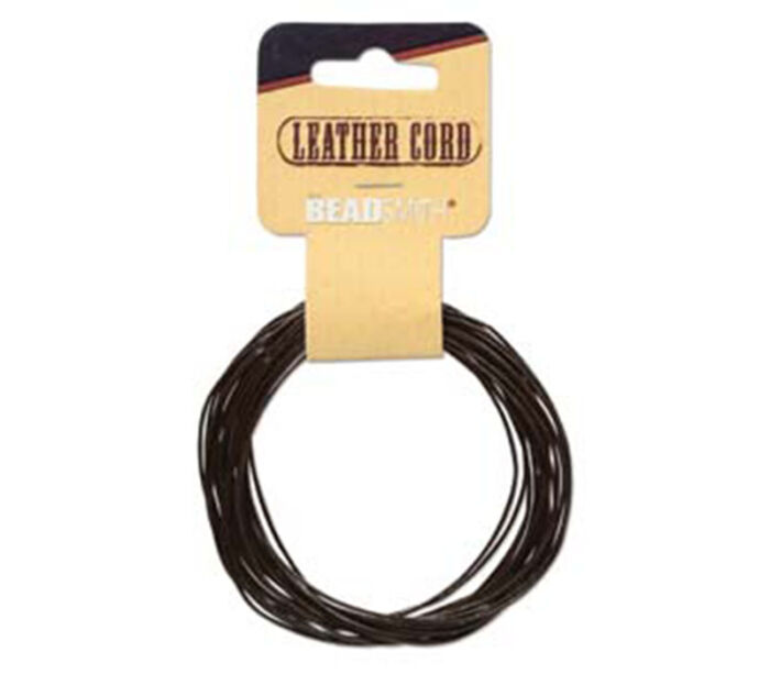 Leather Cord 5-yard - .5mm - Brown