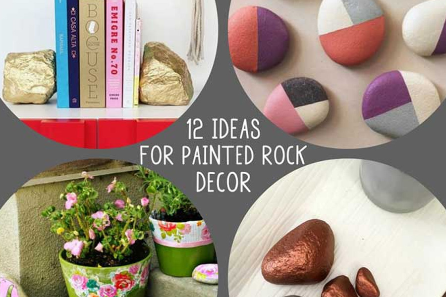The joy of painting rocks for home decor