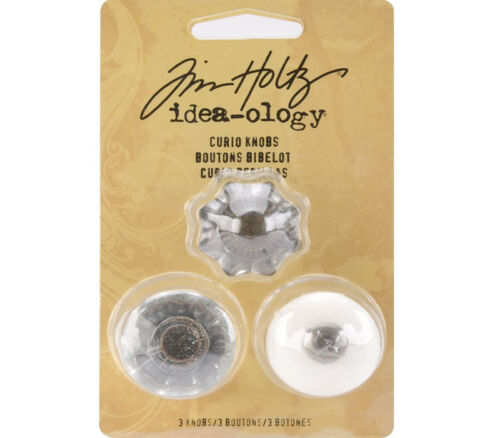 Tim Holtz Idea-ology Curio Knobs - 3 Piece