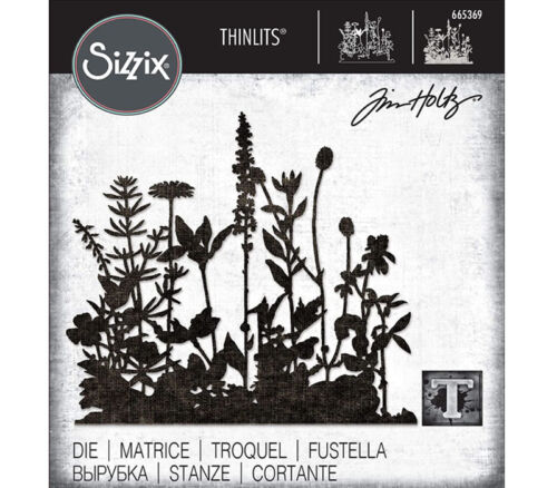 Sizzix Thinlits Dies - Flower Field Tim Holtz