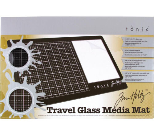 Tim Holtz Travel Media Glass Mat