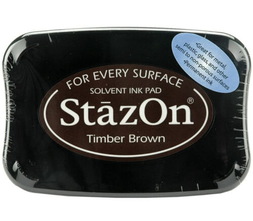 Imagine StazOn Multi-Surface Inkpad - Timber Brown
