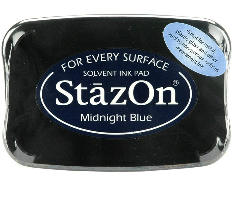Imagine StazOn Multi-Surface Inkpad - Midnight Blue
