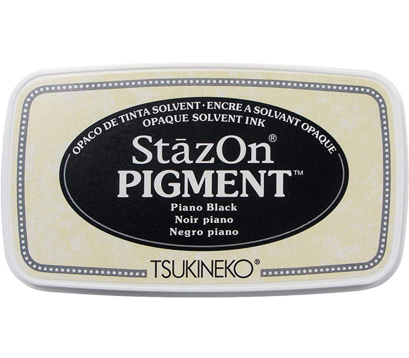 Imagine StazOn Pigment Ink Pad - Piano Black