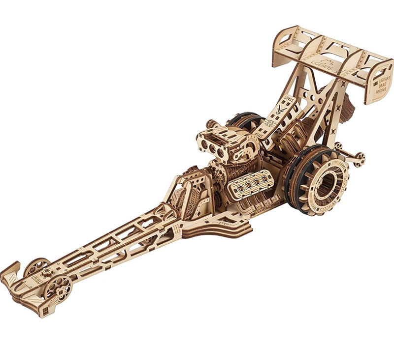 Ugears Puzzle Model Kit - Top Fuel Dragster