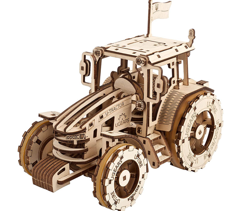 Ugears Puzzle Model Kit - The Tractor Wins
