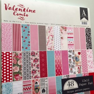Authentique Valentine Combo paper pack scrapbook