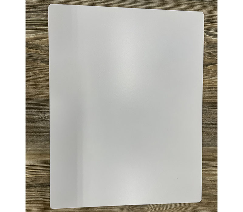 Galvanized Metal Wall Art Sheet - 14x18 - White