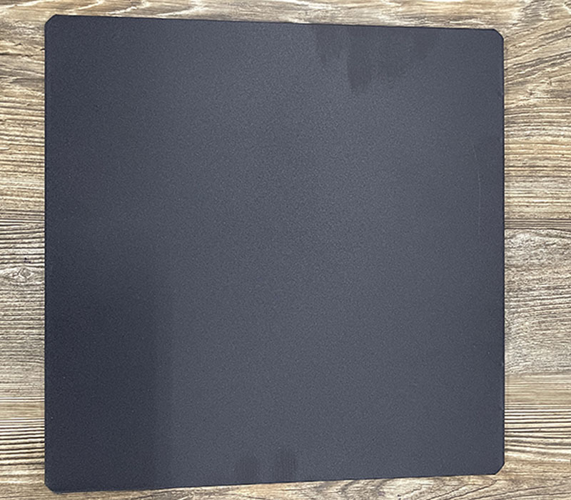 Galvanized Metal Wall Art Sheet - 12x12 - Black