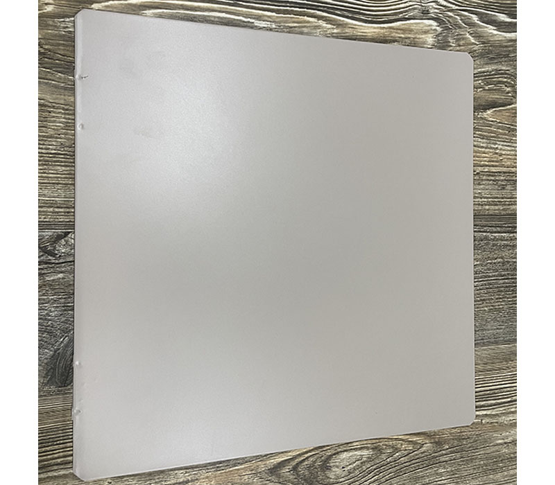 Galvanized Metal Wall Art Sheet - 12x12 - Tan