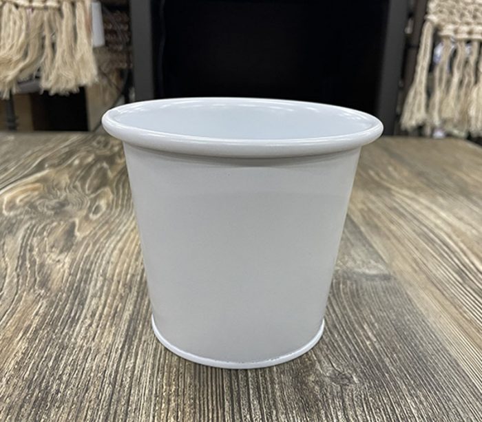 Small Bucket - White